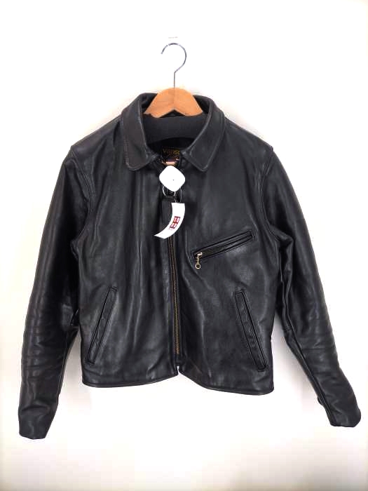 VANSON(バンソン) USA製 シングルライダースジャケット メンズ US：36 