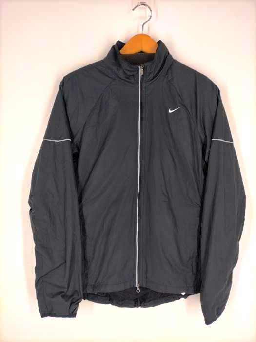 NIKE(ナイキ) ロゴプリント ジップアップ ウィンドブレーカー メンズ アウター ジャケット