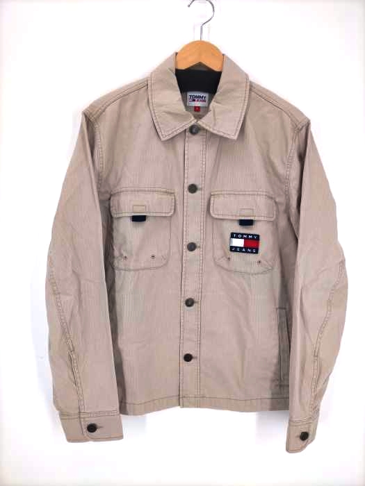 tommy jeans（トミージーンズ） エンブロイダリーバックロゴオーバー 