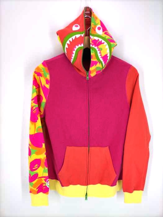 A BATHING APE(アベイシングエイプ) SHARK FULL ZIP HOODIE メンズ JPN：S JPN：S