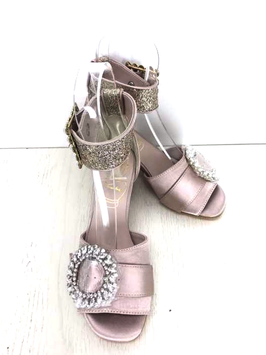Swankiss（スワンキス） Swankiss EVglitterheelサンダル レディース シューズ サンダル