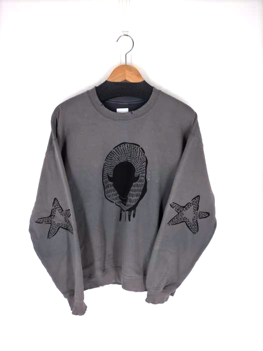 SASQUATCHfabrix.(サスクワァッチファブリックス) AMERICAN BISON VINTAGE SWEATSHIRT メンズ L