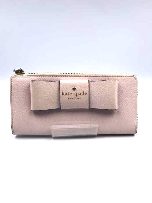 Kate spade(ケイトスペード) Matthews Street Nisha Wallet フロントリボンラウンドジップ長財布 レディース 表記無 表記無