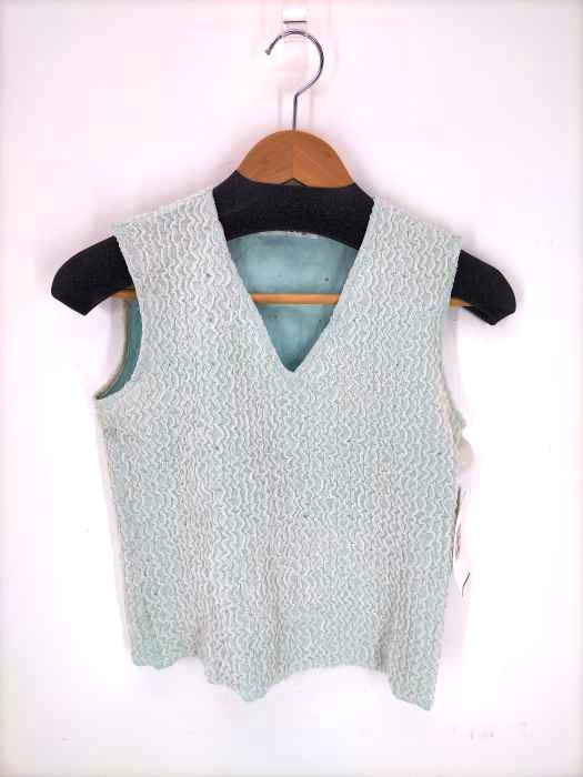 Chloe(クロエ) シワ加工 Vネックベスト レディース  JPN：42