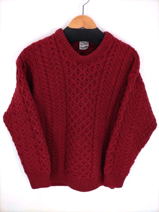 INVERALLAN(インバーアラン) ウールフィッシャーマンニット レディース JPN：XS JPN：XS