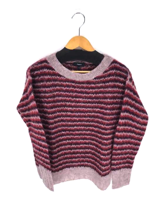 theory（セオリー） AIRY ALPACA STRIPE PO アルパカニットセーター 