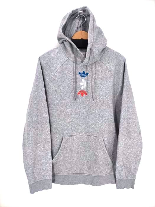 adidas Originals(アディダスオリジナルス) REF MET HOODIE ビッグ トレフォイル フーディ メンズ トップス スウェット・トレーナー