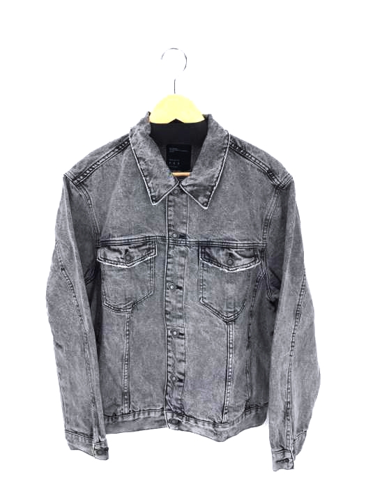 BERSHKA(ベルシュカ) バックプリントデニムジャケット メンズ US：38 US：38