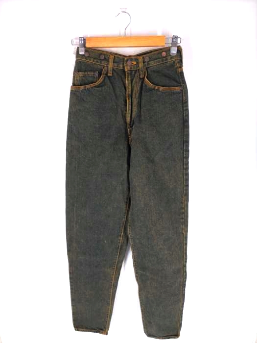 BIG JOHN(ビッグジョン) 60~70s TALONジップ 後染め デニムテーパードパンツ レディース 28inch 28inch