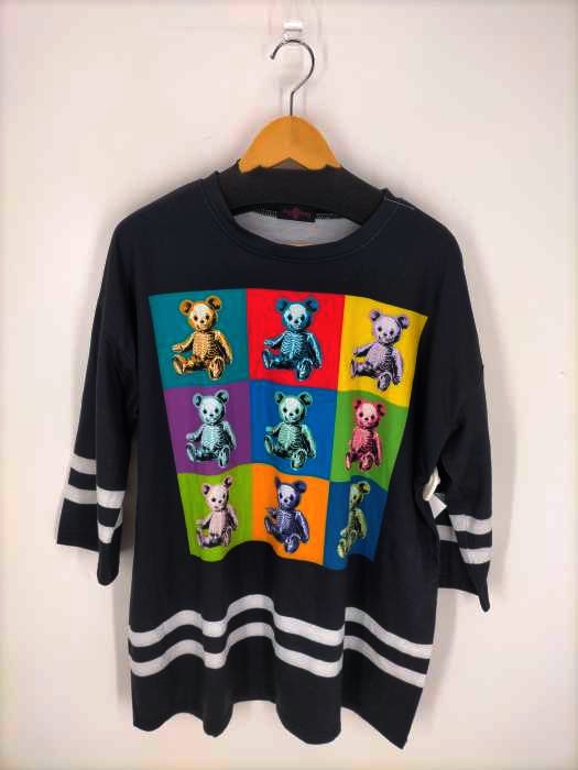 Drug honey（ドラッグ ハニー） スケルトンベアープリント ロングTシャツ レディース トップス その他トップス