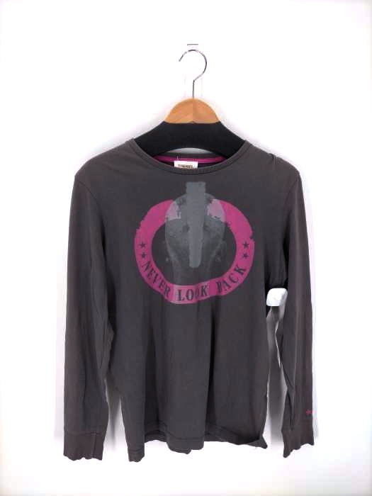 DIESEL(ディーゼル) クルーネック長袖Tシャツ ロンT レディース import：S import：S
