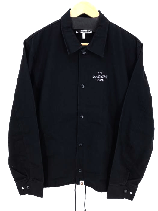 A BATHING APE（アベイシングエイプ） COTTON COACH JACKET バック 