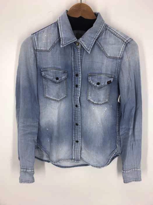 YANUK(ヤヌーク) ウエスタンペインティングデニムシャツ レディース import：XS import：XS