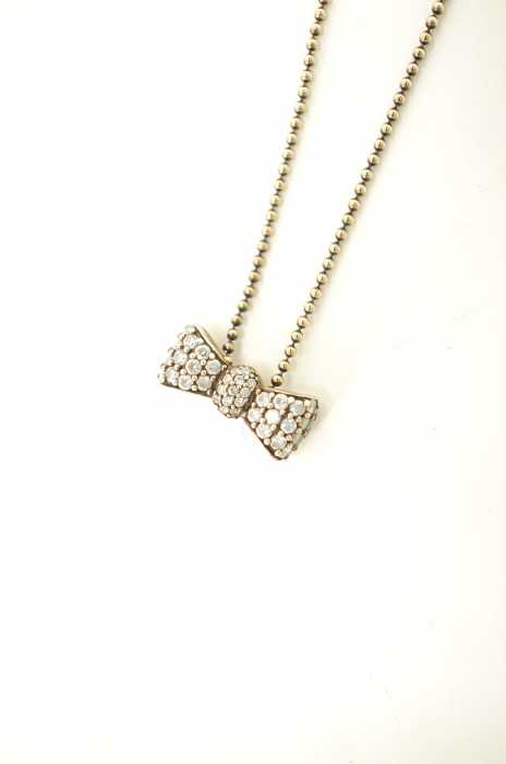 Folli Follie（フォリフォリ） リボンモチーフネックレス レディース アクセサリー ネックレス・ペンダント
