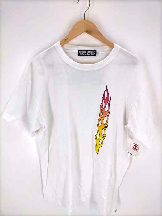 FINDERS KEEPERS（ファイダーズキーパーズ） FK-FLAME TEE フレームプリントTシャツ メンズ トップス Tシャツ・カットソー