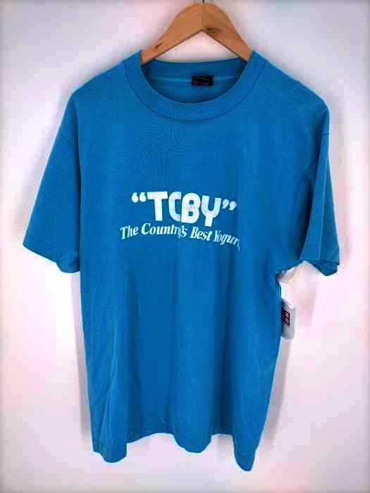 FRUIT OF THE LOOM(フルーツオブザルーム) 90S USA製 TCBY プリントTシャツ メンズ JPN：L JPN：L
