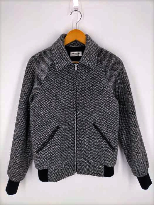 SAINT LAURENT PARIS(サンローランパリ) 14AW Raglan Blouson Bomber Flight Jacket メンズ JPN：42 JPN：42