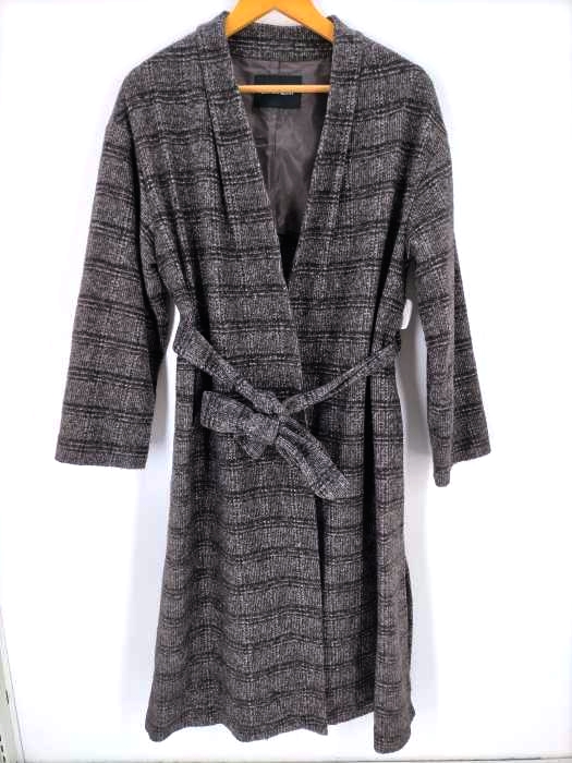 UNITED ARROWS green label relaxing（ユナイテッドアローズグリーンレーベルリラクシング） FFC スライバー メルトン ガウン コート レディース アウター コート