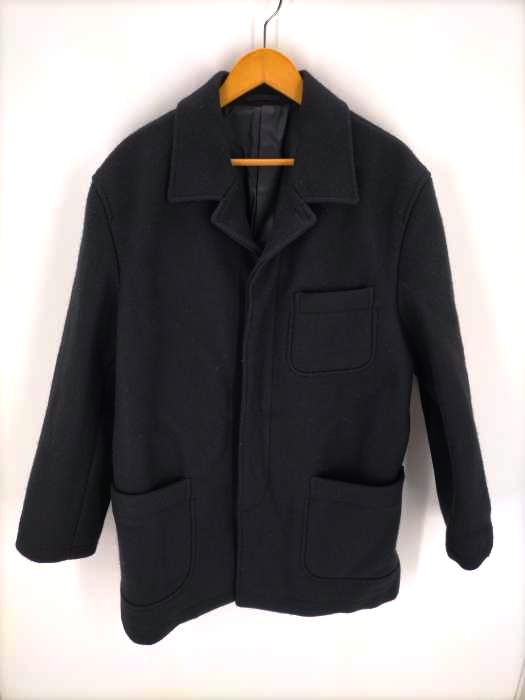 COMME des GARCONS HOMME（コムデギャルソンオム） AD1998 比翼ステンカラーウールコート メンズ アウター コート