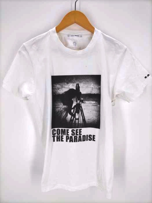 VIRI-DARI deserta(ヴィリダリデセルタ) 写真家操上和美 海を見る少女Tシャツ メンズ JPN：M JPN：M