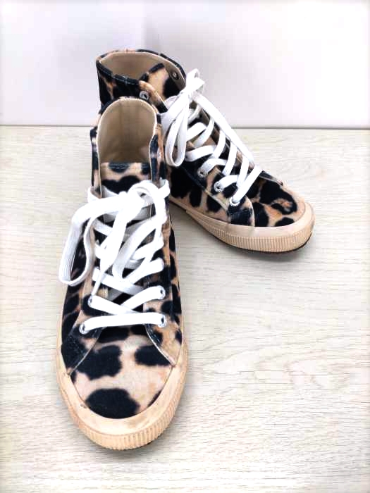 SUPERGA(スペルガ) レオパードハイカットスニーカー レディース EUR：35 EUR：35