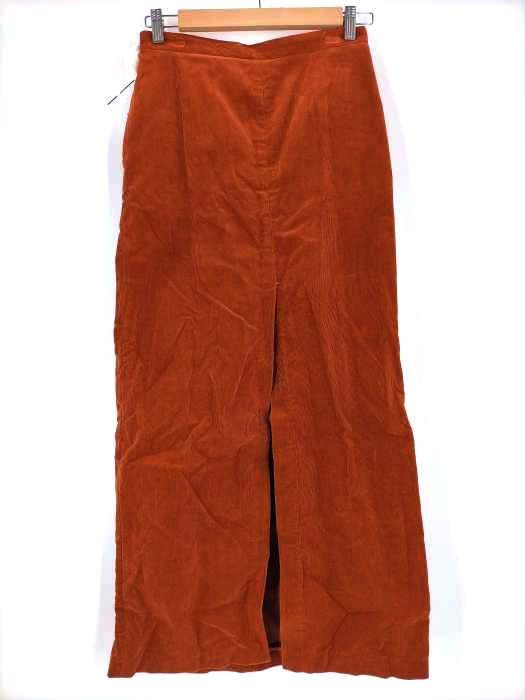 AURALEE(オーラリー) 18AW WASHED CORDUROY SLIT LONG SKIRT レディース JPN：1 JPN：1