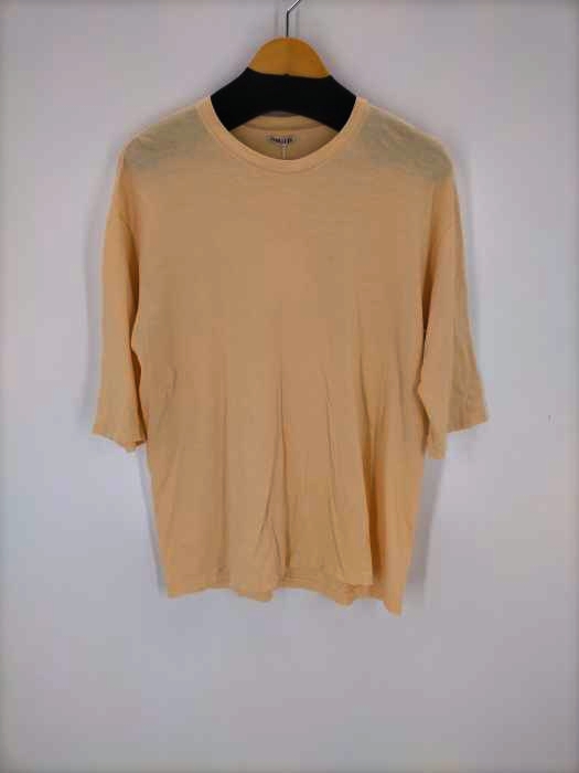 AURALEE(オーラリー) SEAMLESS CREW NECK HALF SLEEVE TEE メンズ JPN：4 JPN：4
