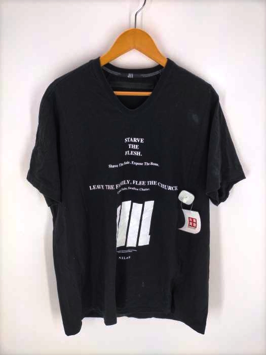 NILøS(ニルズ) COTTON JERSEY プリントTシャツ メンズ トップス Tシャツ・カットソー