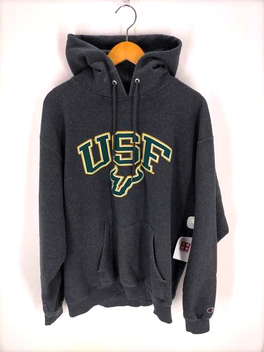 Champion（チャンピオン） eco fleece USF カレッジ プルーバーパーカー メンズ トップス パーカー