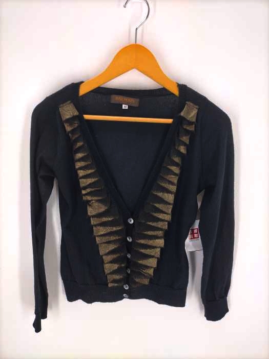 BALMAIN(バルマン) フリル装飾 ボタンカーディガン レディース EUR:38 EUR:38