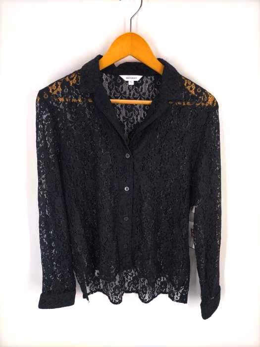 MOUSSY(マウジー) 花柄シースルー トップス レディース FREE FREE