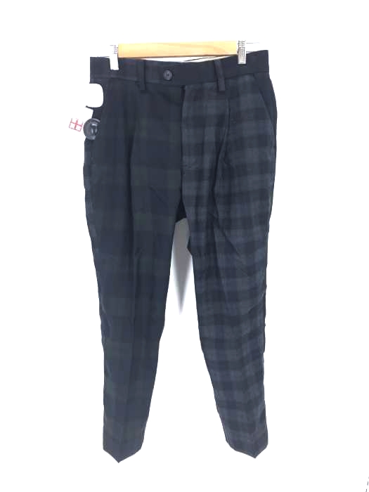 breechez(ブリーチェズ) CRAZY PATTERN CHECK 1 PLEATS TAPERDE SLACKS メンズ JPN：44 JPN：44