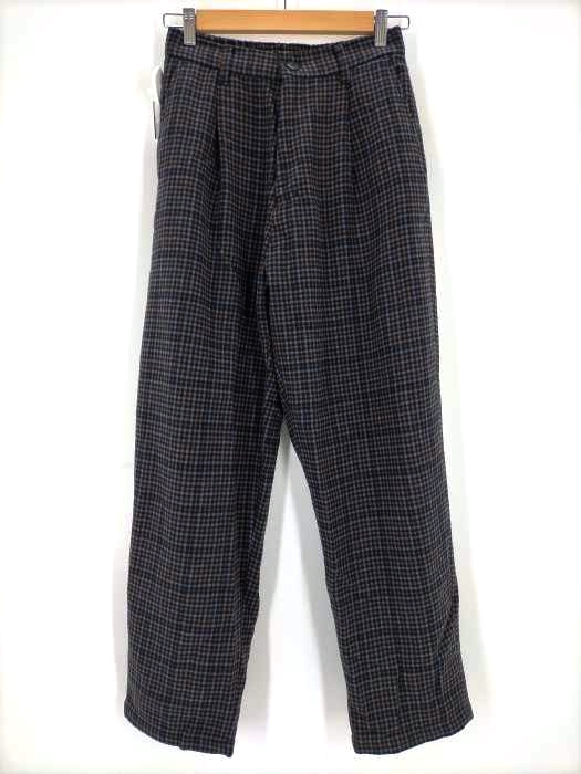 FREAKS STORE(フリークスストア) 20AW チェック柄 1タックワイドスラックス レディース JPN：M JPN：M