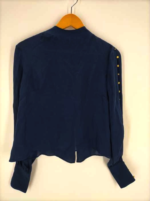 USED古着(ユーズドフルギ) intermix（インターミックス）スリーブボタンブラウス レディース  p