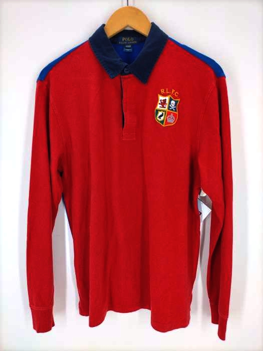 POLO RALPH LAUREN（ポロラルフローレン） バックナンバリングワッペン 長袖ポロシャツ メンズ トップス ポロシャツ
