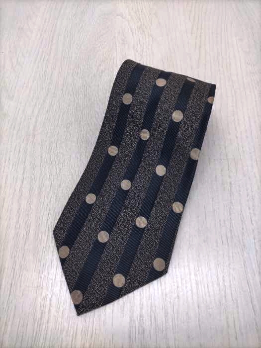 DOLCE&GABBANA(ドルチェアンドガッバーナ) ドットストライプ柄シルクネクタイ メンズ ファッション雑貨 ネクタイ