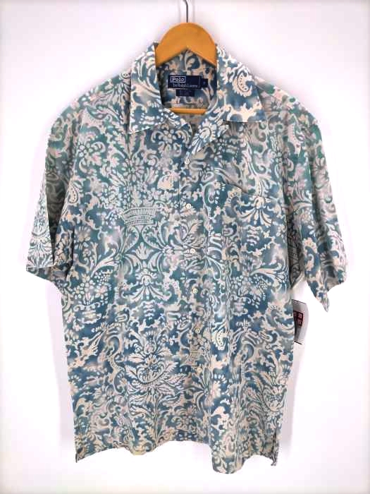 Polo by RALPH LAUREN（ポロバイラルフローレン） 染色加工 オープンカラーシャツ メンズ トップス カジュアルシャツ