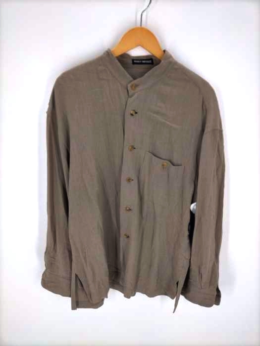 ISSEY MIYAKE（イッセイミヤケ） 90S レーヨンバンドカラーシャツ メンズ トップス カジュアルシャツ