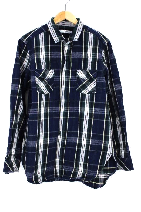 nonnative（ノンネイティブ） 18AW LAWYER LONG SHIRT COTTON TWILL PLAID メンズ トップス カジュアルシャツ