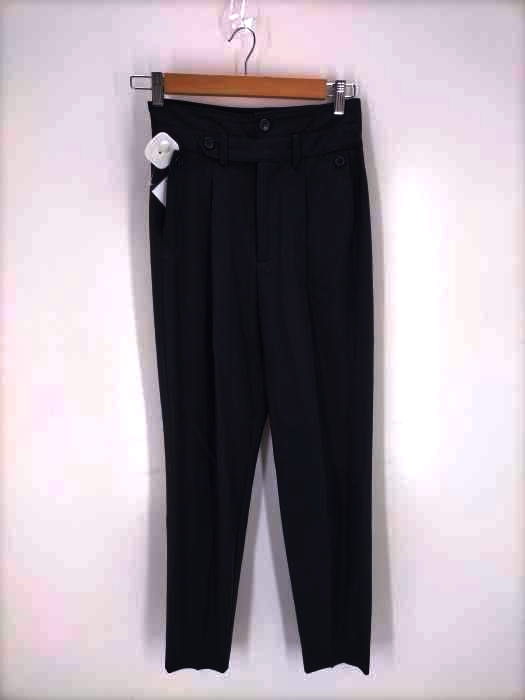 DIESEL BLACK GOLD(ディーゼルブラックゴールド) ハイウエスト1タックスラックスパンツ レディース JPN:38 JPN:38