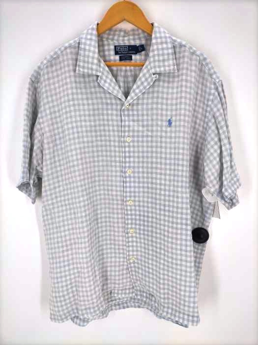 Polo by RALPH LAUREN（ポロバイラルフローレン） CALDWELL リネン オープンカラーシャツ メンズ トップス カジュアルシャツ