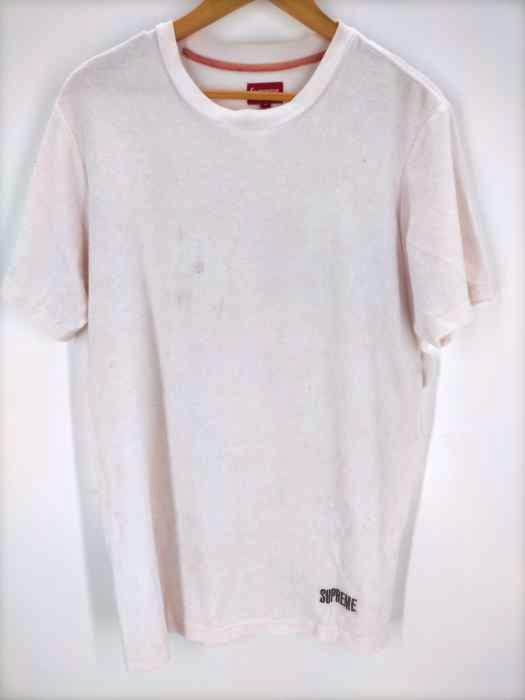 Supreme(シュプリーム) 14SS 裾ロゴパイル地Tシャツ メンズ JPN：M JPN：M