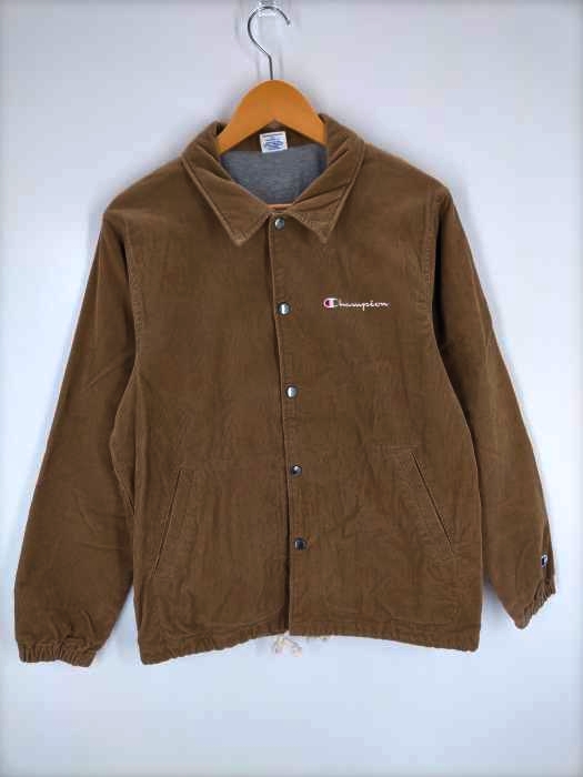 Champion(チャンピオン) スクリプトロゴ刺繍 コーデュロイコーチジャケット レディース import：M import：M