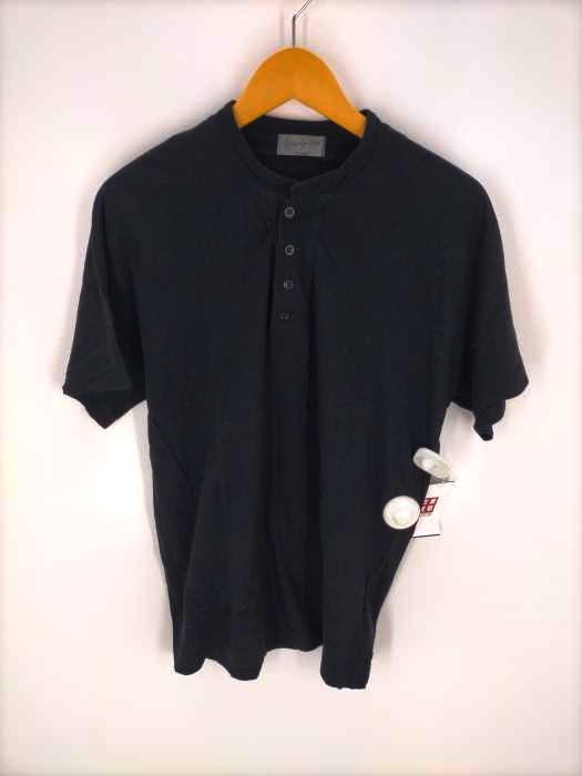 Yohji Yamamoto POUR HOMME(ヨウジヤマモトプールオム) 20AW 半袖ヘンリーネックカットソー メンズ JPN：3 JPN：3