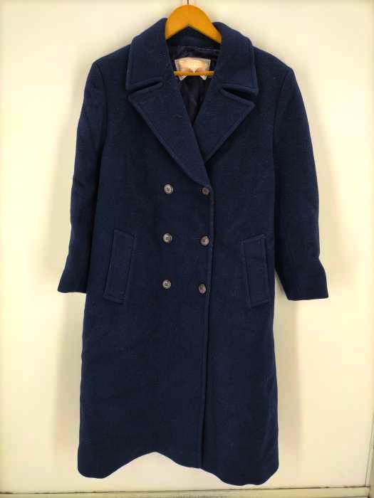 PENDLETON(ペンドルトン) 70S 白タグ USA製 VIRGIN WOOL ダブルチェスターコート メンズ 表記無 表記無