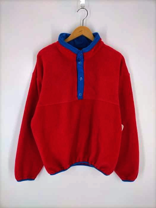 SKYR（） OLD スナップボタンプルオーバーフリースジャケット メンズ アウター ジャケット