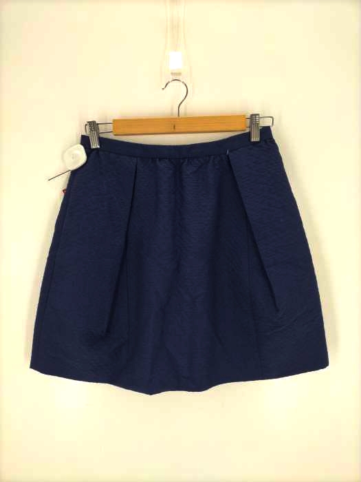 CARVEN(カルヴェン) キルティング フロントタックフレアスカート レディース EUR：38 EUR：38