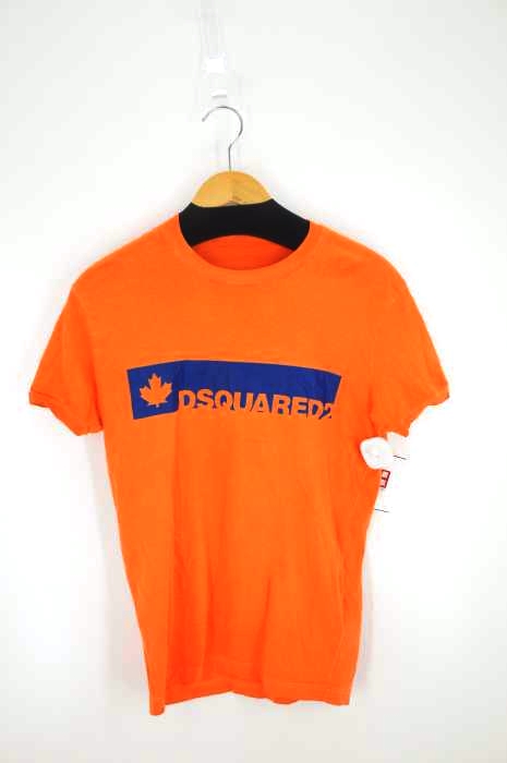 DSQUARED2(ディースクエアード) 後染め フロントプリントTシャツ メンズ import：M import：M