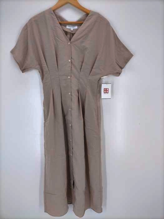 BEAUTY&YOUTH UNITED ARROWS(ビューティーアンドユースユナイテッドアローズ) フロントボタンVネックワンピース レディース JPN：S JPN：S