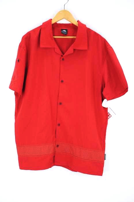 NIKE ACG(ナイキエーシージー) 90~00S リップストップ 柄切替 開襟シャツ メンズ import:L import:L